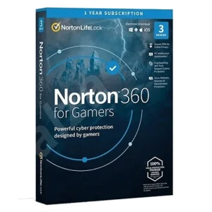 Norton 360 For Gamers - 1-Year / 3-Devices - Global