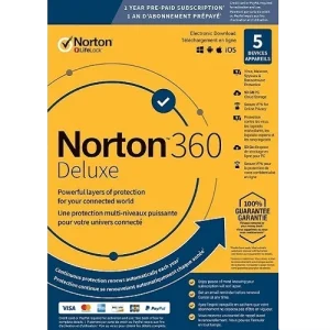 Norton 360 Deluxe - 1-Year / 3-Device - USA/Canada